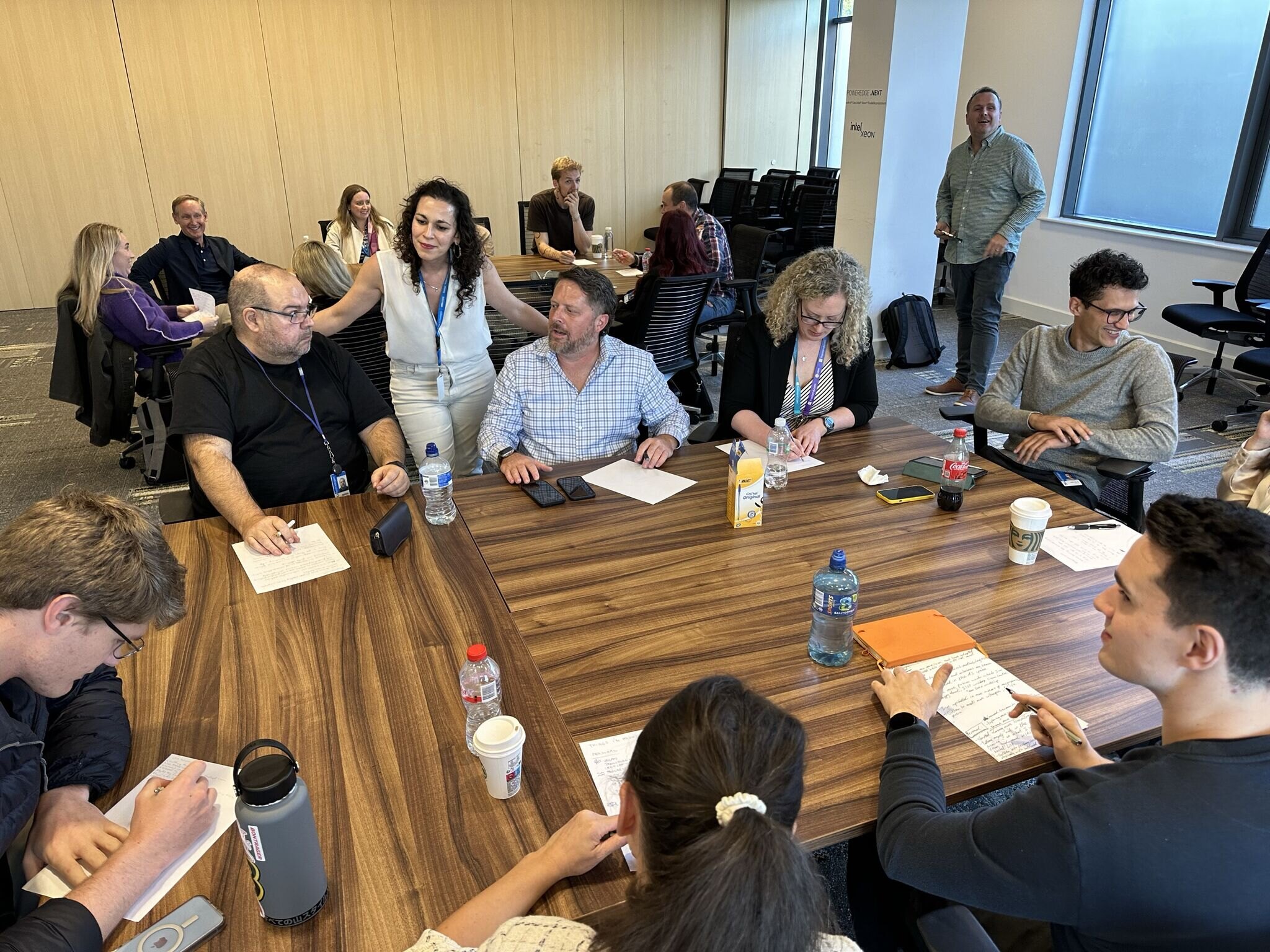 Marta facilitating a workshop